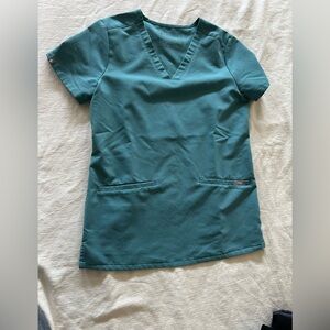 Figs Hydrogreen XXS casma top